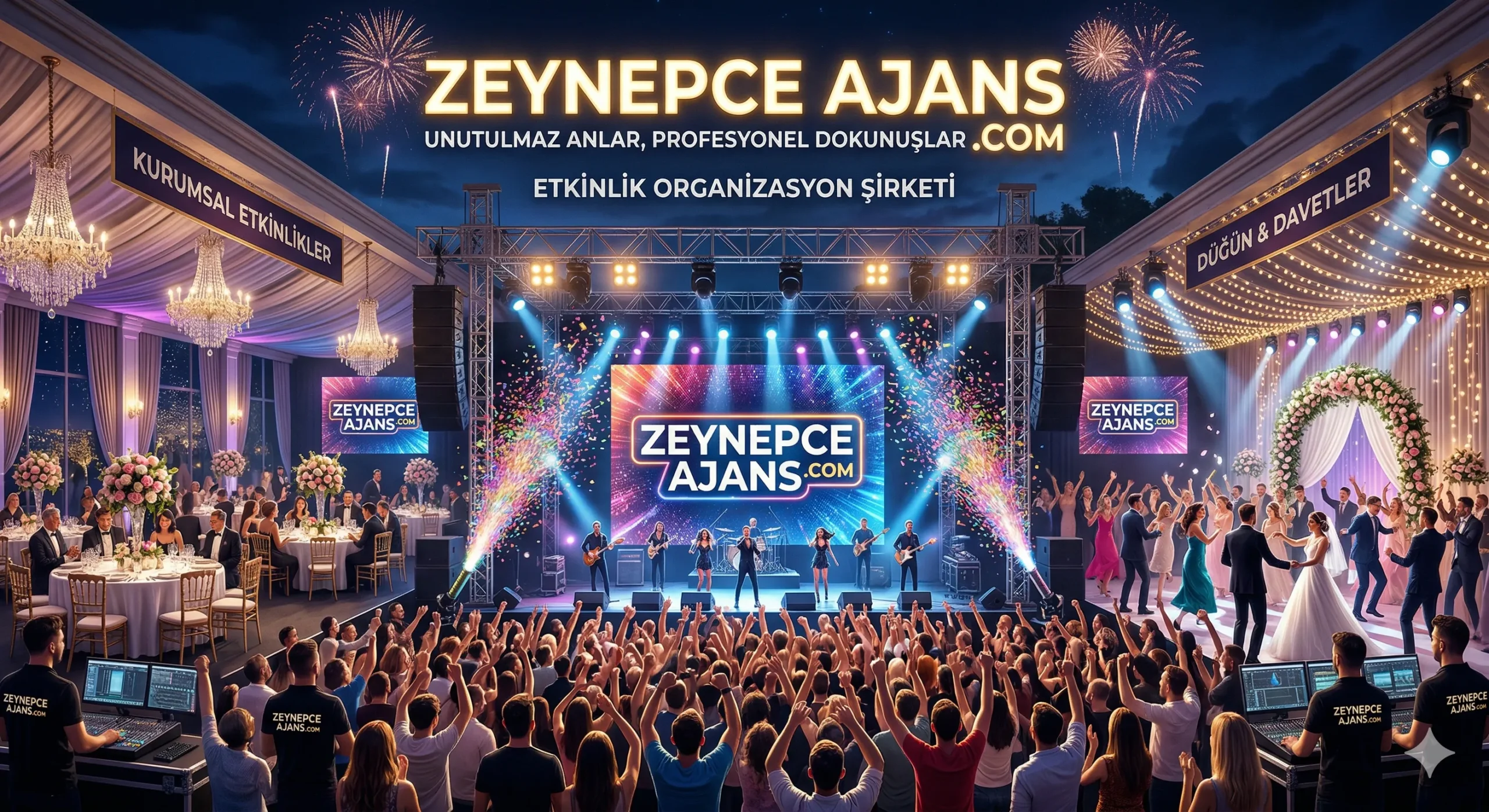 Unutulmaz Anlara İmza Atıyoruz: Zeynepce Ajans & Organizasyon Farkıyla Organizasyon Hizmetleri